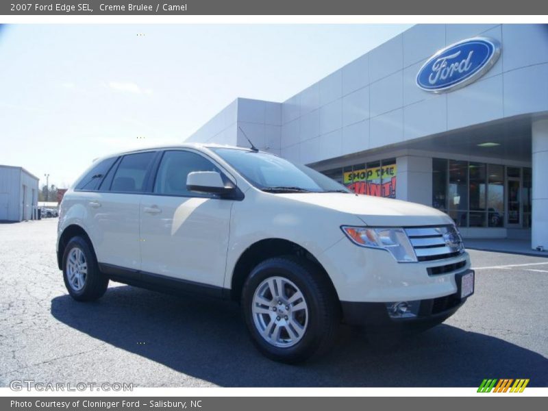 Creme Brulee / Camel 2007 Ford Edge SEL