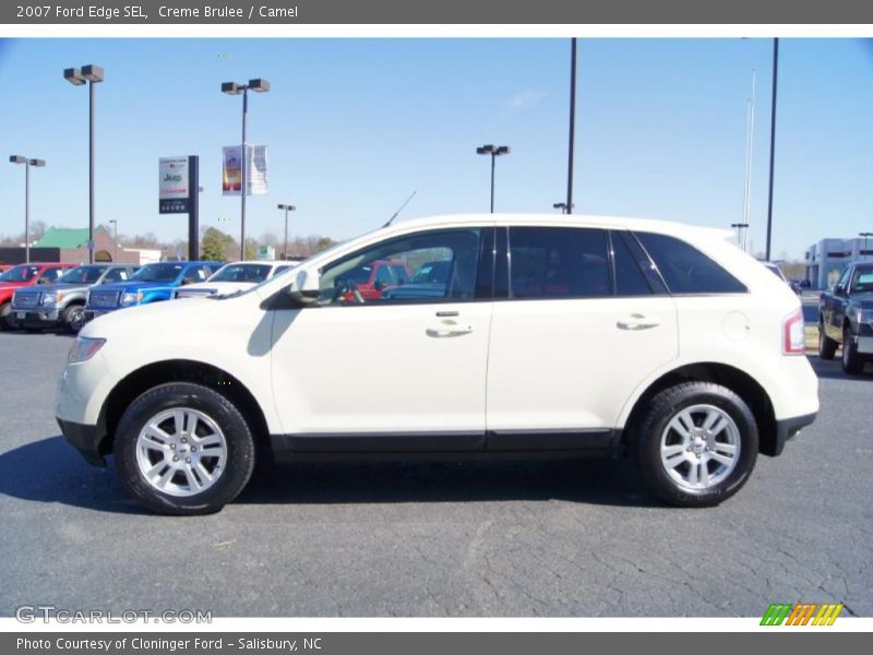 Creme Brulee / Camel 2007 Ford Edge SEL
