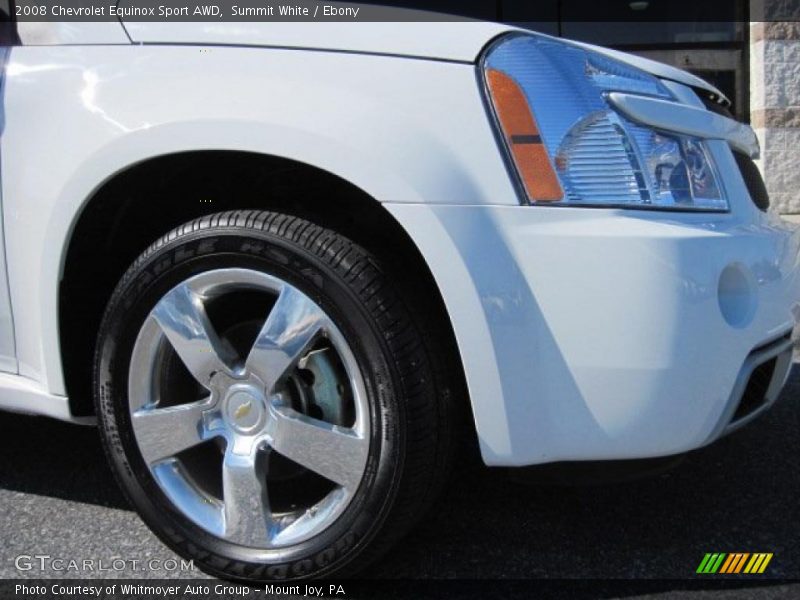 Summit White / Ebony 2008 Chevrolet Equinox Sport AWD