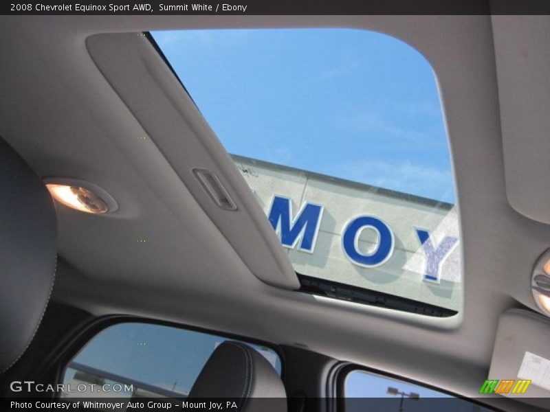 Summit White / Ebony 2008 Chevrolet Equinox Sport AWD