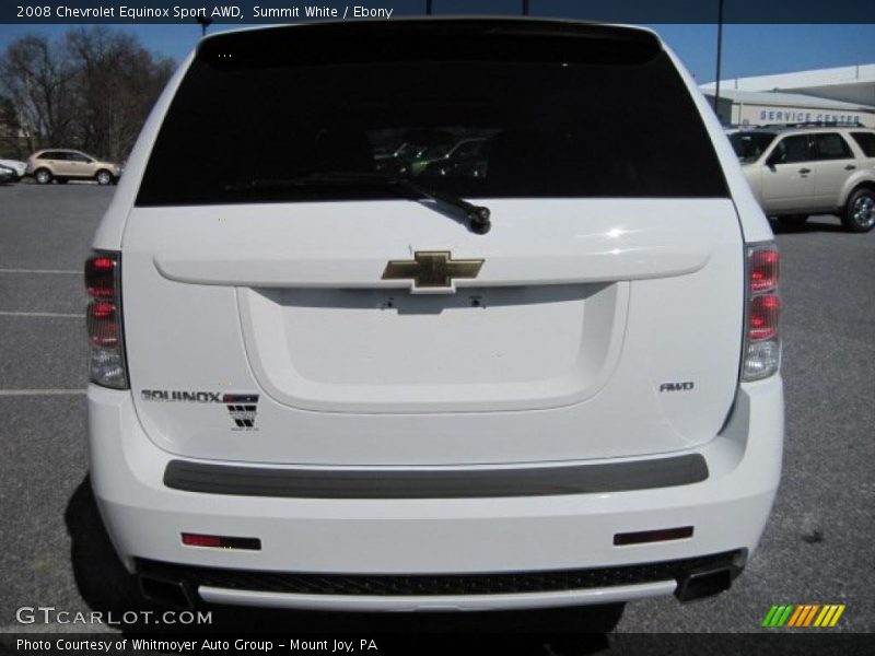 Summit White / Ebony 2008 Chevrolet Equinox Sport AWD