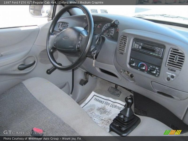 Dashboard of 1997 F150 XLT Regular Cab 4x4