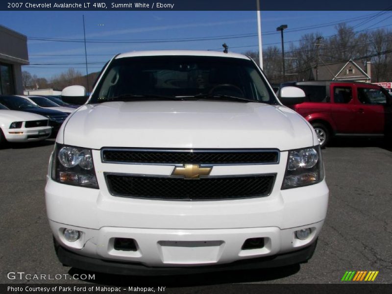 Summit White / Ebony 2007 Chevrolet Avalanche LT 4WD