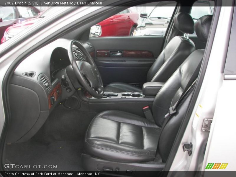 Silver Birch Metallic / Deep Charcoal 2002 Lincoln LS V8