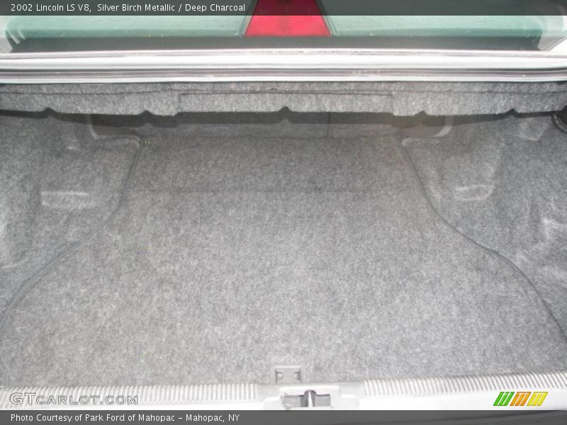 Silver Birch Metallic / Deep Charcoal 2002 Lincoln LS V8