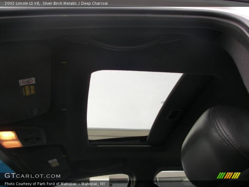 Silver Birch Metallic / Deep Charcoal 2002 Lincoln LS V8