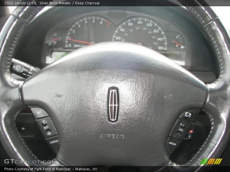 Silver Birch Metallic / Deep Charcoal 2002 Lincoln LS V8