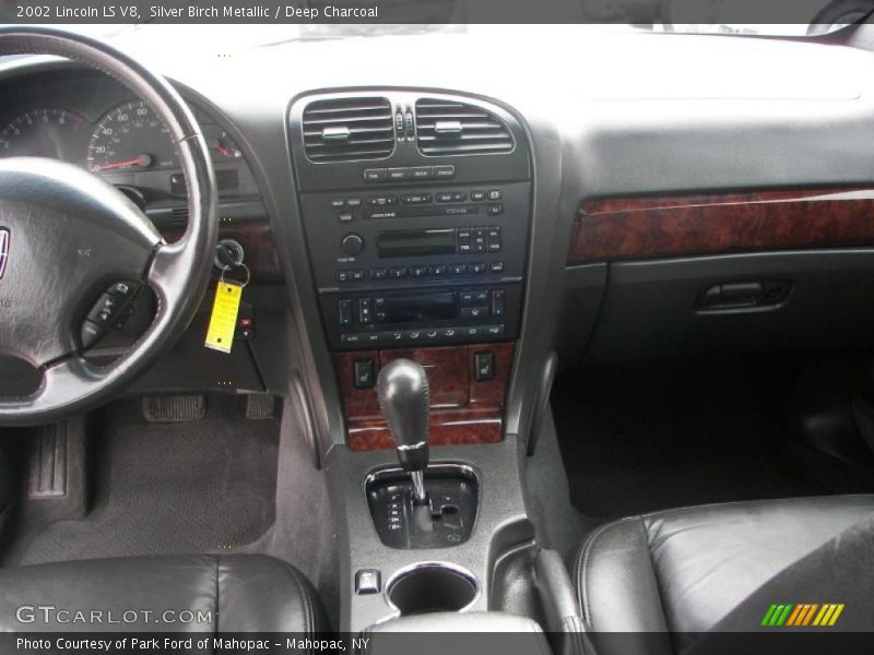 Silver Birch Metallic / Deep Charcoal 2002 Lincoln LS V8