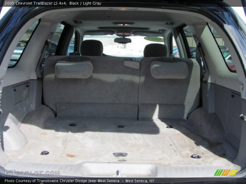 Black / Light Gray 2005 Chevrolet TrailBlazer LS 4x4