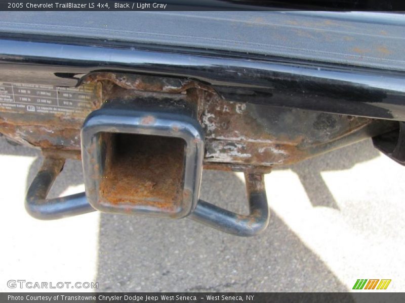 Black / Light Gray 2005 Chevrolet TrailBlazer LS 4x4