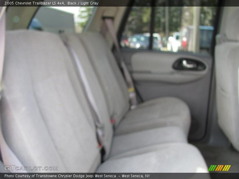 Black / Light Gray 2005 Chevrolet TrailBlazer LS 4x4