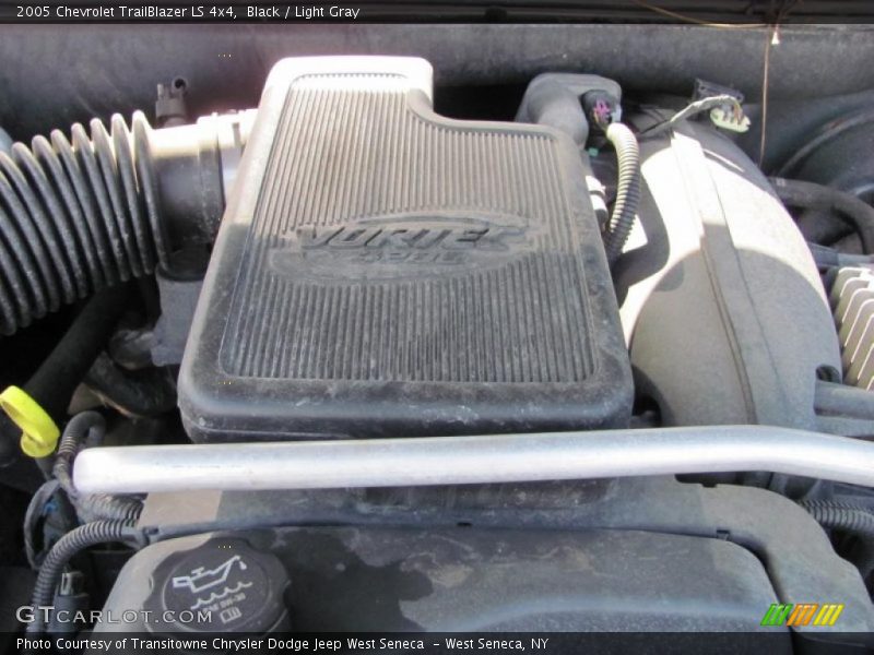 Black / Light Gray 2005 Chevrolet TrailBlazer LS 4x4