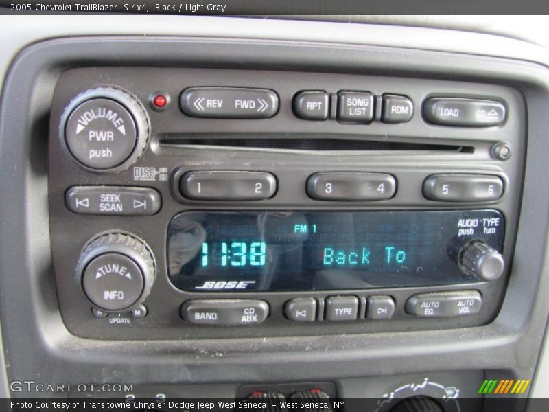 Black / Light Gray 2005 Chevrolet TrailBlazer LS 4x4