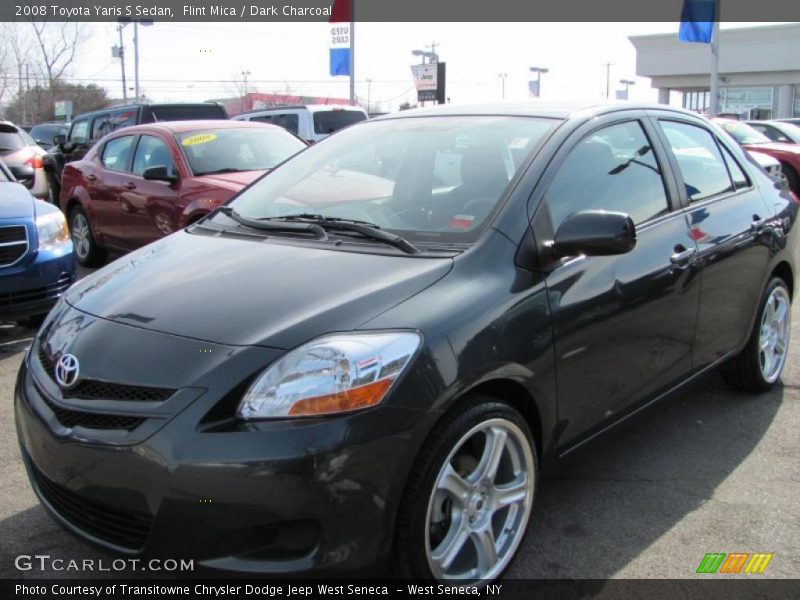 Front 3/4 View of 2008 Yaris S Sedan