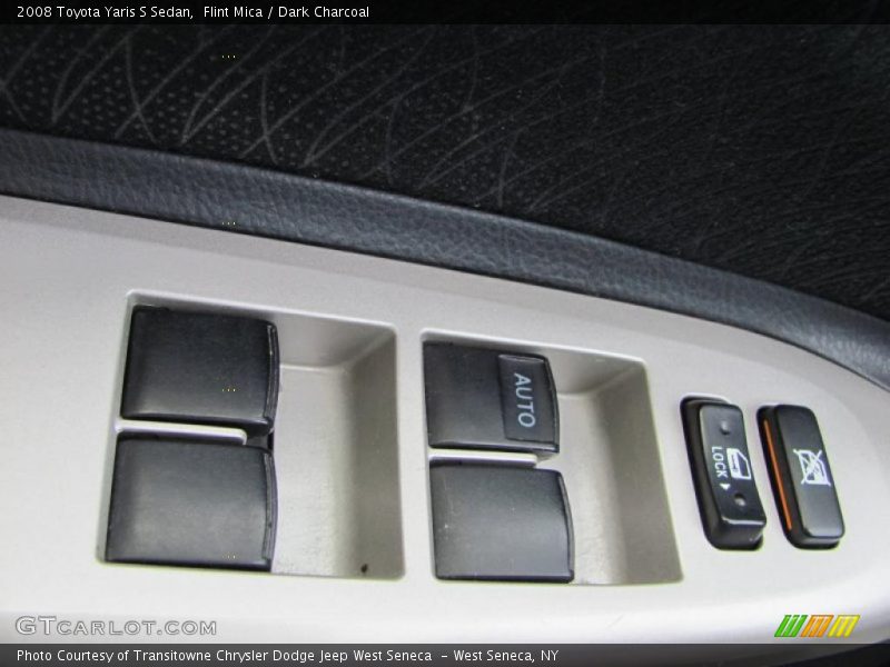 Flint Mica / Dark Charcoal 2008 Toyota Yaris S Sedan