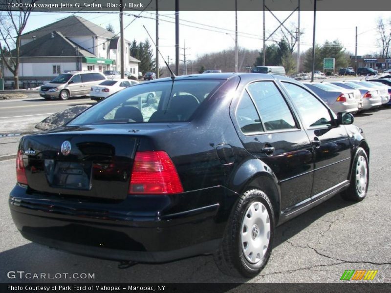 Black / Black 2000 Volkswagen Jetta GL Sedan