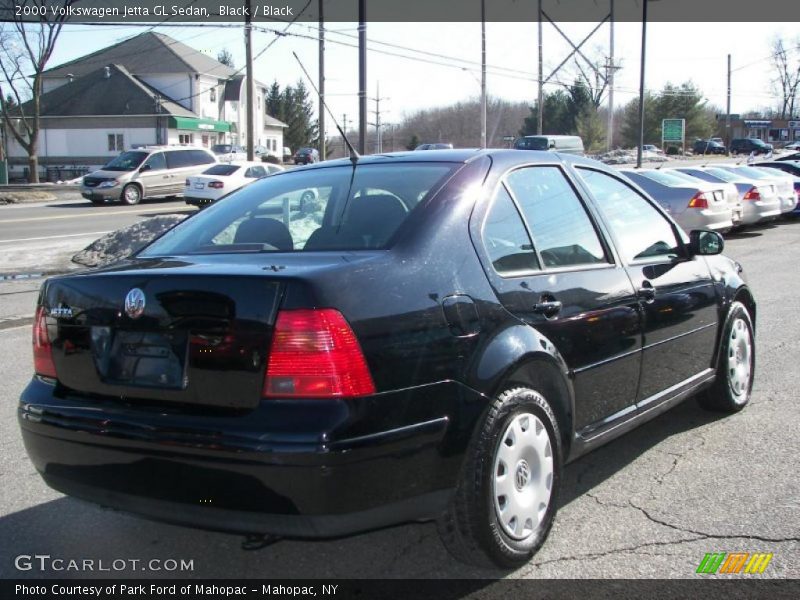 Black / Black 2000 Volkswagen Jetta GL Sedan