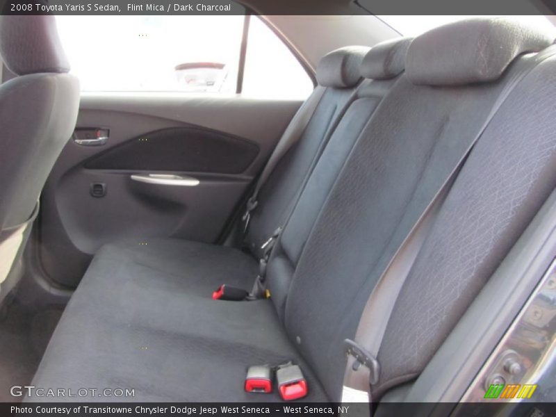 Flint Mica / Dark Charcoal 2008 Toyota Yaris S Sedan