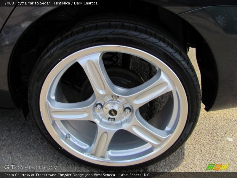 Custom Wheels of 2008 Yaris S Sedan