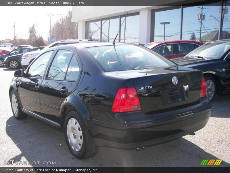 Black / Black 2000 Volkswagen Jetta GL Sedan