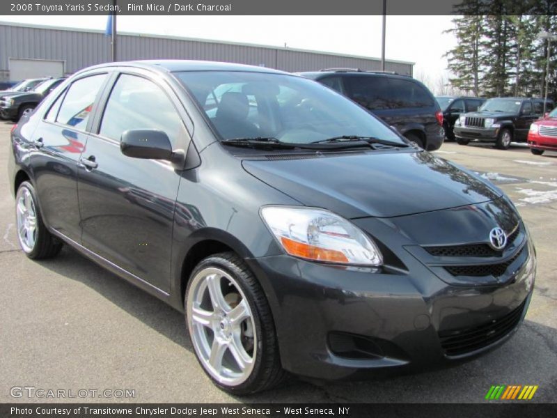 Front 3/4 View of 2008 Yaris S Sedan