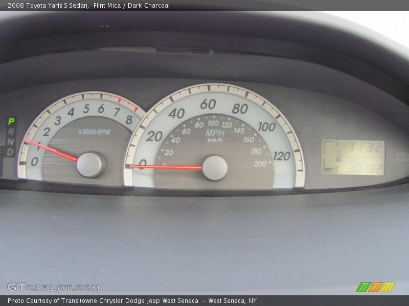  2008 Yaris S Sedan S Sedan Gauges