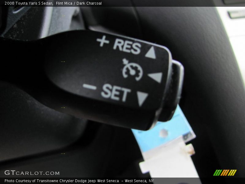 Flint Mica / Dark Charcoal 2008 Toyota Yaris S Sedan