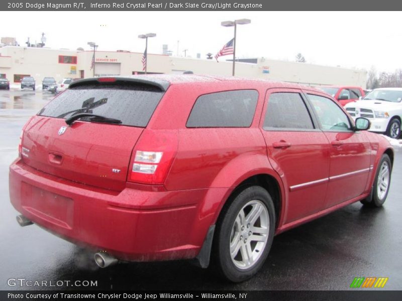 Inferno Red Crystal Pearl / Dark Slate Gray/Light Graystone 2005 Dodge Magnum R/T