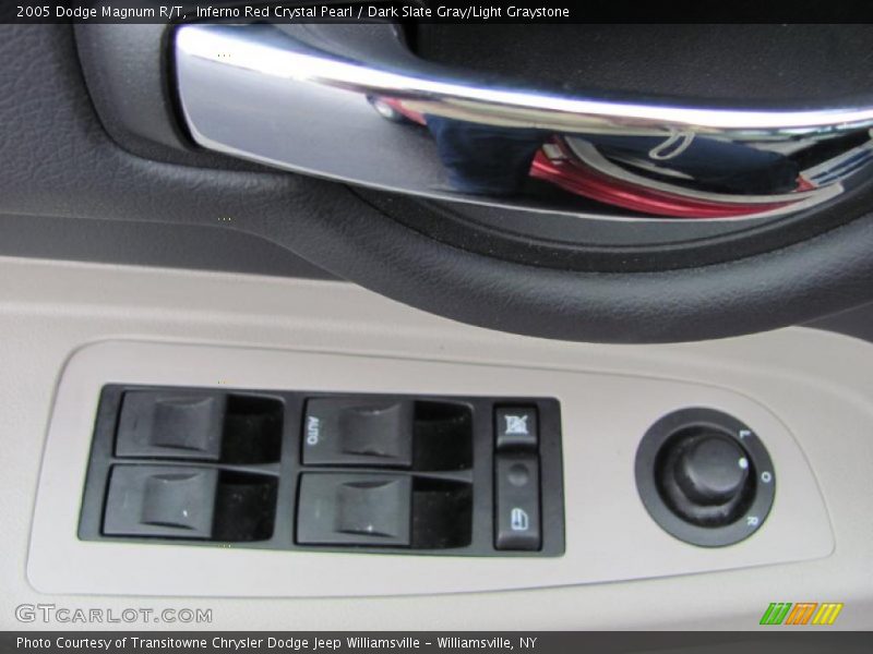 Inferno Red Crystal Pearl / Dark Slate Gray/Light Graystone 2005 Dodge Magnum R/T