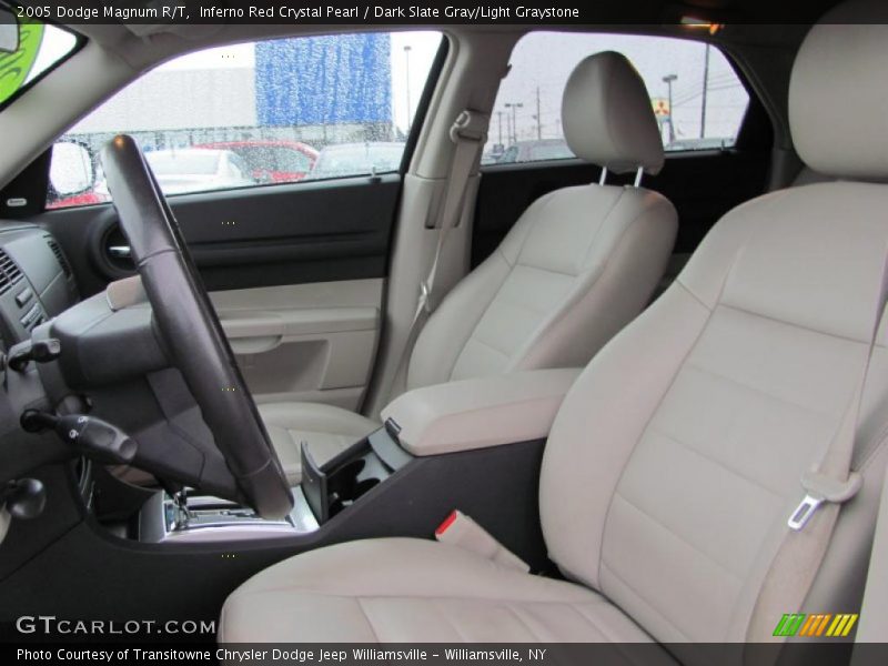 Inferno Red Crystal Pearl / Dark Slate Gray/Light Graystone 2005 Dodge Magnum R/T