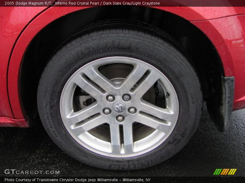 Inferno Red Crystal Pearl / Dark Slate Gray/Light Graystone 2005 Dodge Magnum R/T