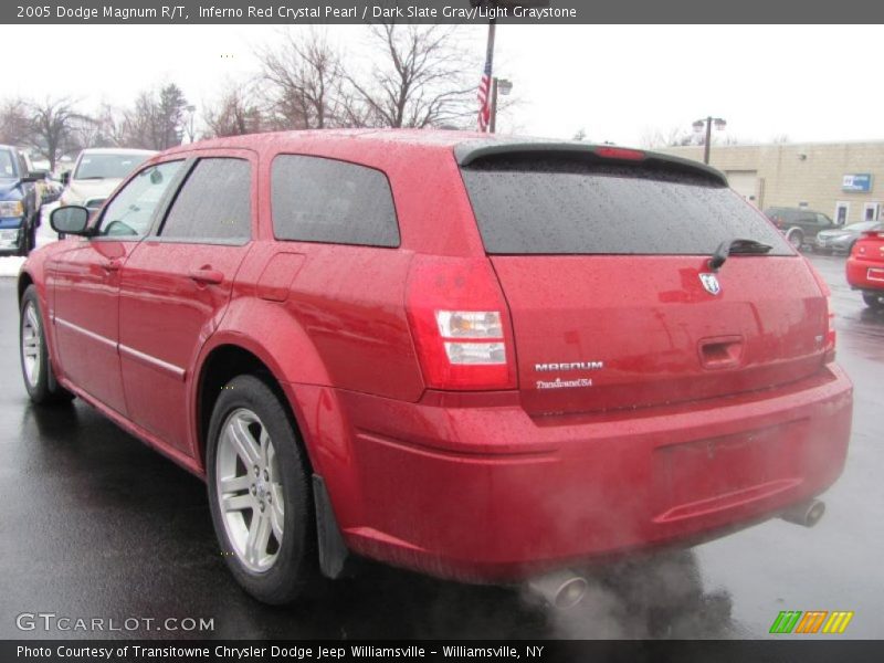 Inferno Red Crystal Pearl / Dark Slate Gray/Light Graystone 2005 Dodge Magnum R/T
