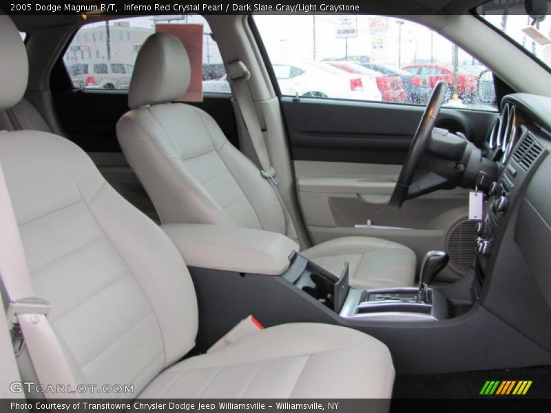 Inferno Red Crystal Pearl / Dark Slate Gray/Light Graystone 2005 Dodge Magnum R/T