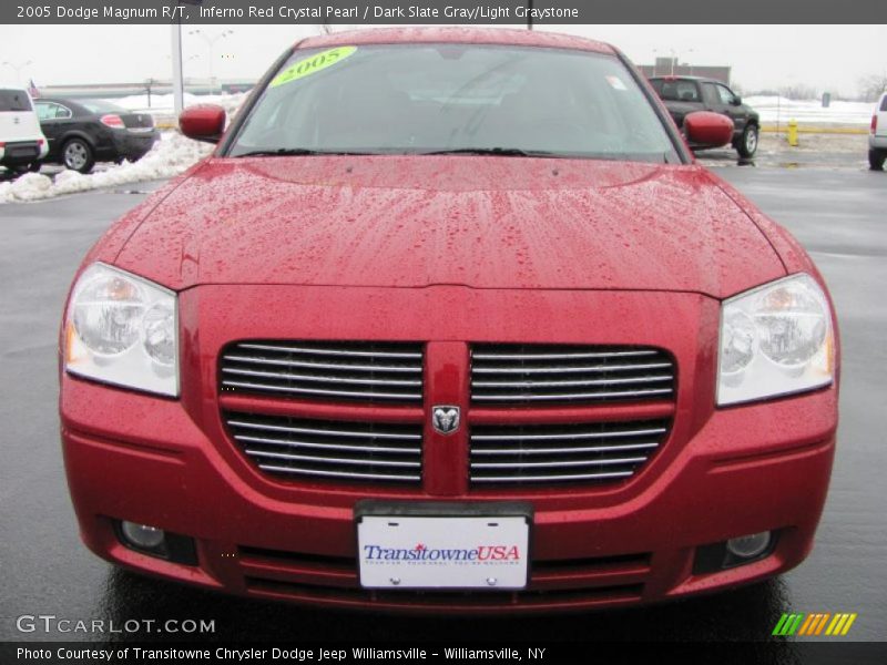 Inferno Red Crystal Pearl / Dark Slate Gray/Light Graystone 2005 Dodge Magnum R/T