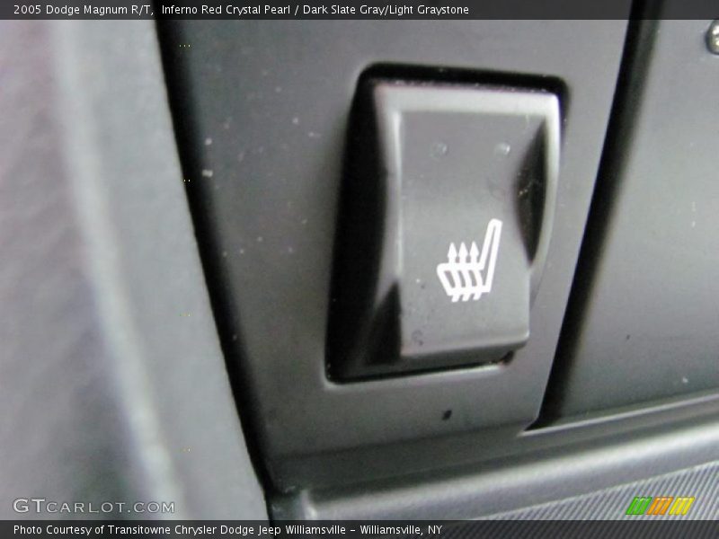 Inferno Red Crystal Pearl / Dark Slate Gray/Light Graystone 2005 Dodge Magnum R/T