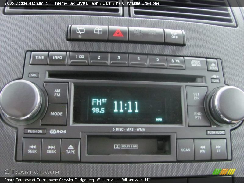 Inferno Red Crystal Pearl / Dark Slate Gray/Light Graystone 2005 Dodge Magnum R/T