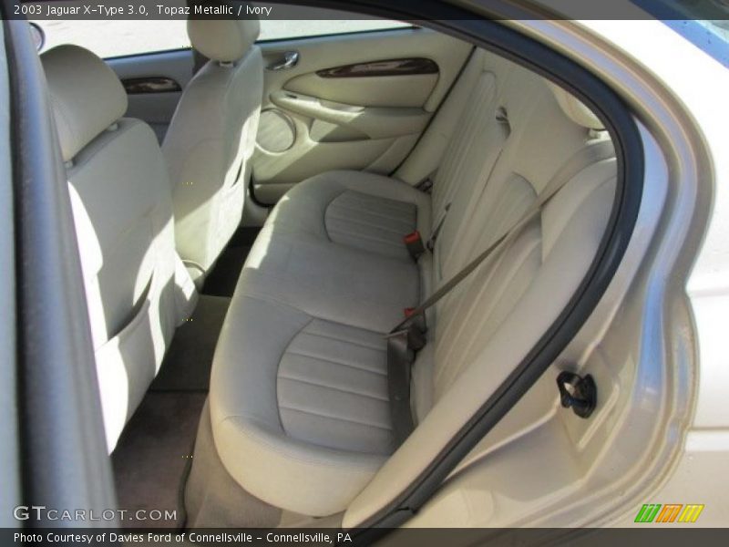  2003 X-Type 3.0 Ivory Interior