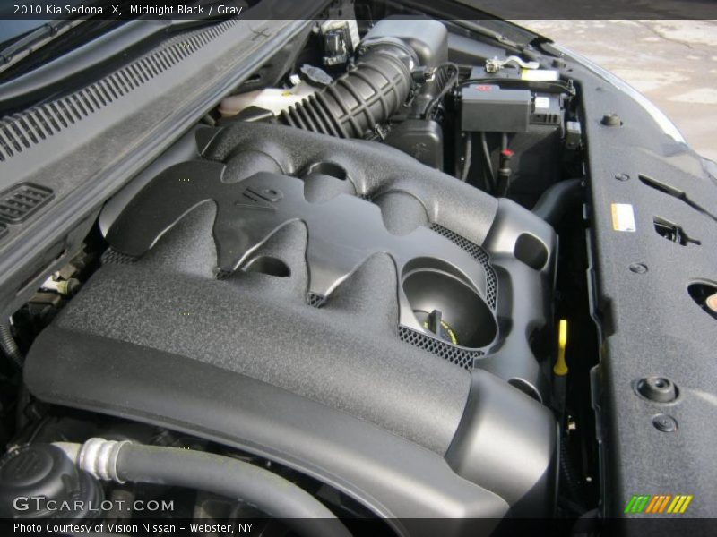 Midnight Black / Gray 2010 Kia Sedona LX