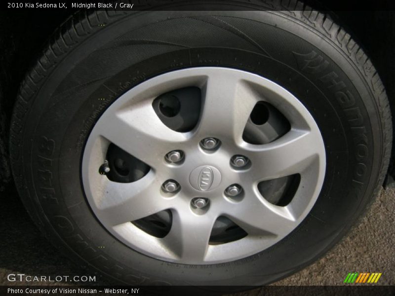 Midnight Black / Gray 2010 Kia Sedona LX