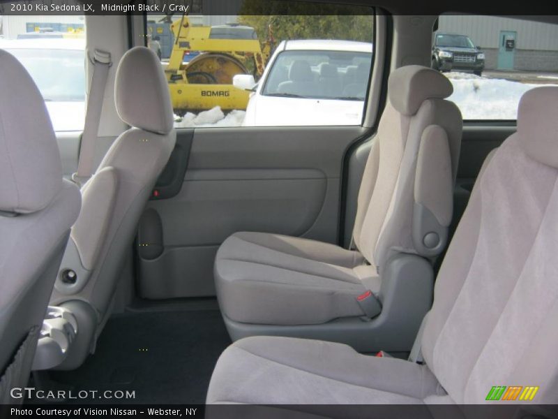 Midnight Black / Gray 2010 Kia Sedona LX