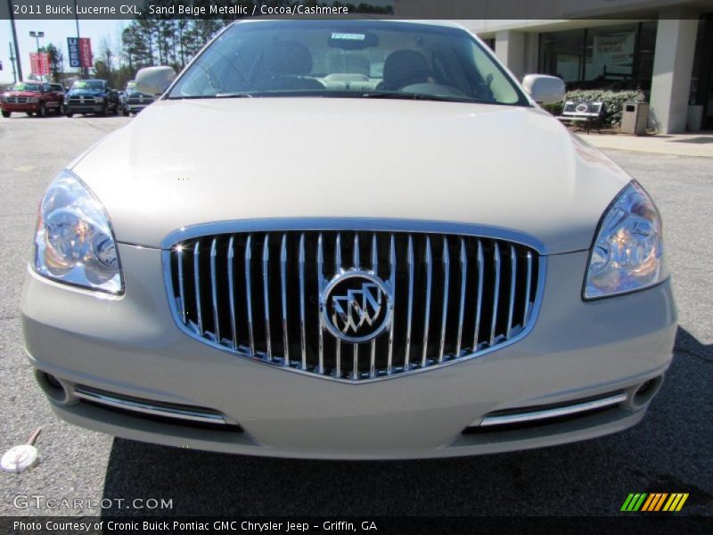 Sand Beige Metallic / Cocoa/Cashmere 2011 Buick Lucerne CXL