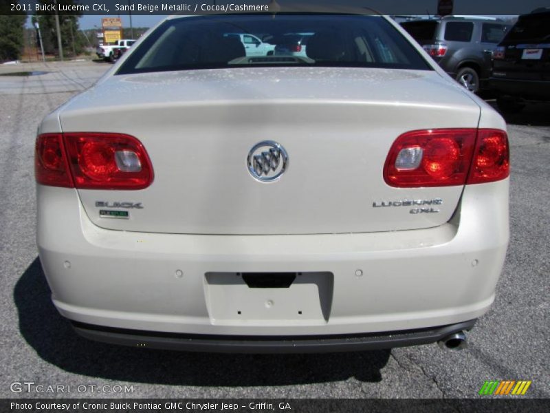 Sand Beige Metallic / Cocoa/Cashmere 2011 Buick Lucerne CXL