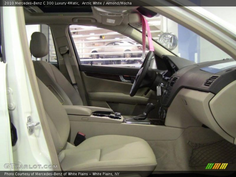 Arctic White / Almond/Mocha 2010 Mercedes-Benz C 300 Luxury 4Matic