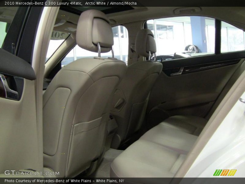 Arctic White / Almond/Mocha 2010 Mercedes-Benz C 300 Luxury 4Matic