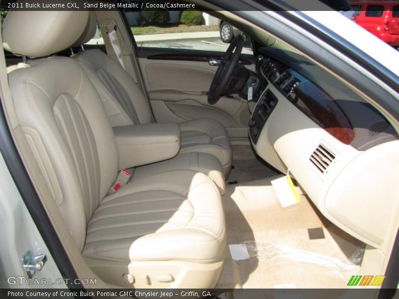 Sand Beige Metallic / Cocoa/Cashmere 2011 Buick Lucerne CXL