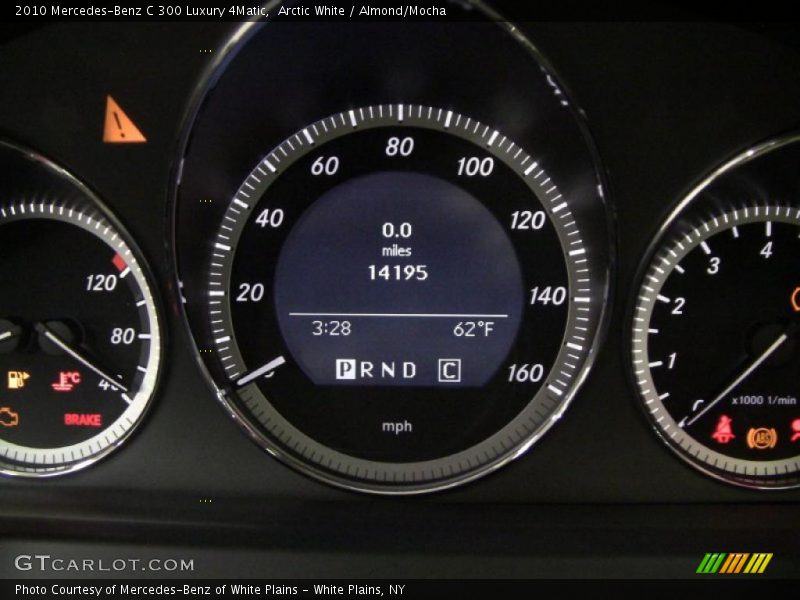 Arctic White / Almond/Mocha 2010 Mercedes-Benz C 300 Luxury 4Matic
