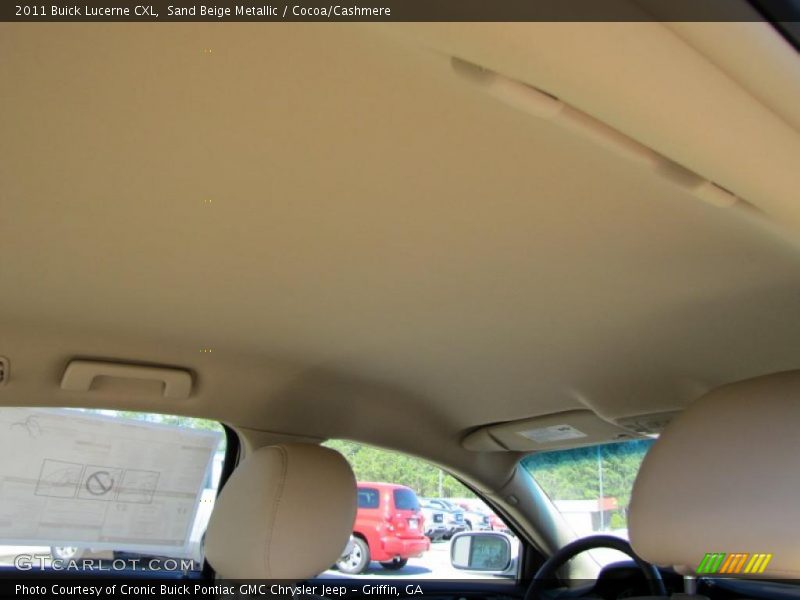 Sand Beige Metallic / Cocoa/Cashmere 2011 Buick Lucerne CXL