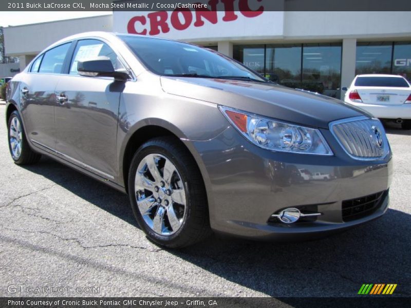 Mocha Steel Metallic / Cocoa/Cashmere 2011 Buick LaCrosse CXL