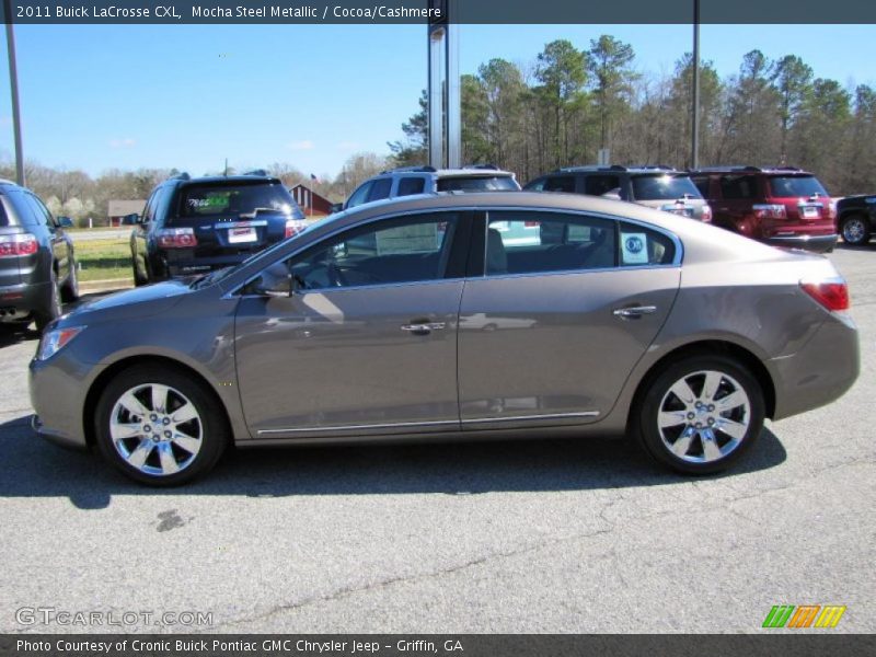 Mocha Steel Metallic / Cocoa/Cashmere 2011 Buick LaCrosse CXL