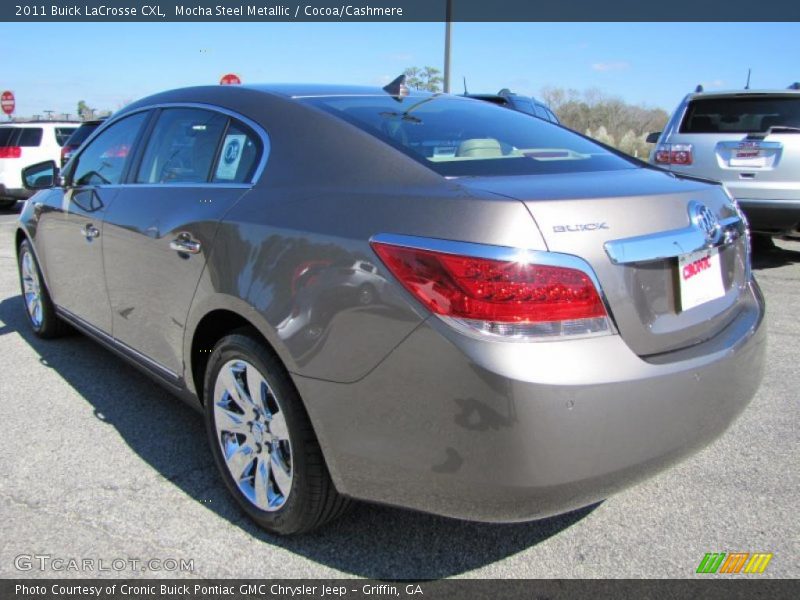 Mocha Steel Metallic / Cocoa/Cashmere 2011 Buick LaCrosse CXL